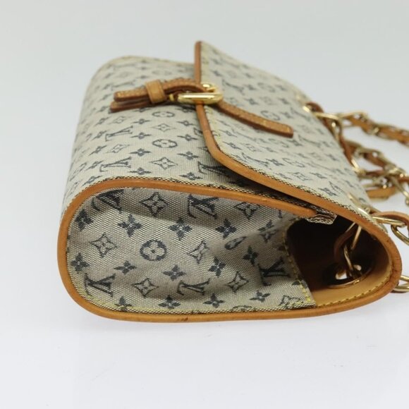 LOUIS VUITTON Monogram Mini Camille Chain Bag Blue M92002 LV Auth 135481 - Picture 5 of 16